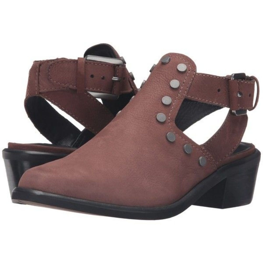M4D3 Alexa Studded Cutout Ankle Boots